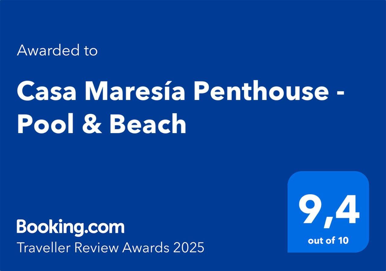 Casa Maresia Penthouse - Pool & Beach Sardina Eksteriør billede